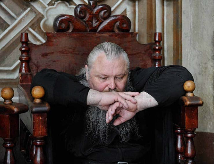 Монах Верхотурского монастыря Пимен. Свердловская область. Фото: Алексей Владыкин.